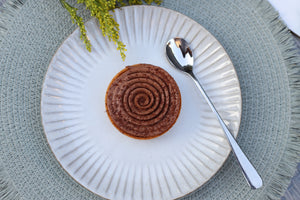 Salted caramel & chocolate ganache tart - single